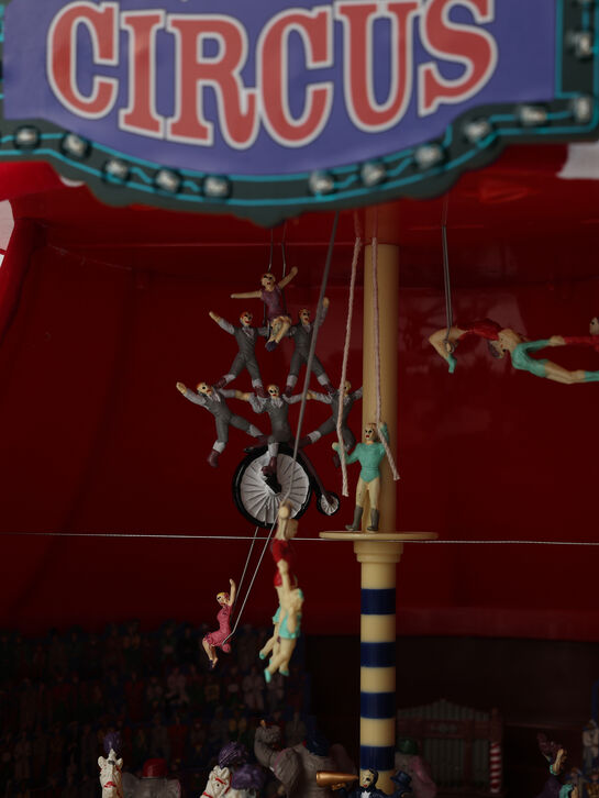 Новогодний сувенир Цирк &quot;Большой топ&quot;, 31 см, адаптер Musicboxworld | Фото 5