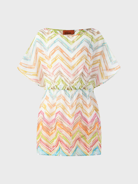 Туника с узором зигзаги Missoni | Фото 1