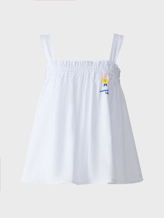 Топ с принтом, белый Weekend house kids | Фото 1