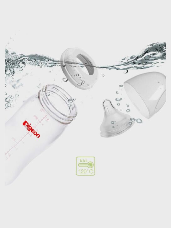 Бутылка Peristaltic PLUS с широким горлом, 240 мл Pigeon | Фото 3