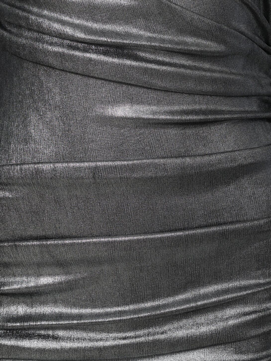 Платье-макси со сборкой на талии Dan Maralex | Фото 9