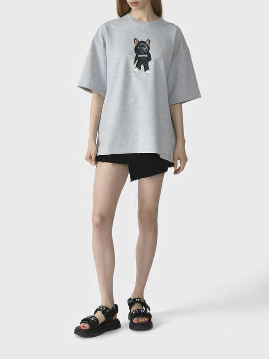 Футболка с принтом Бульдога Flashin | Фото 2