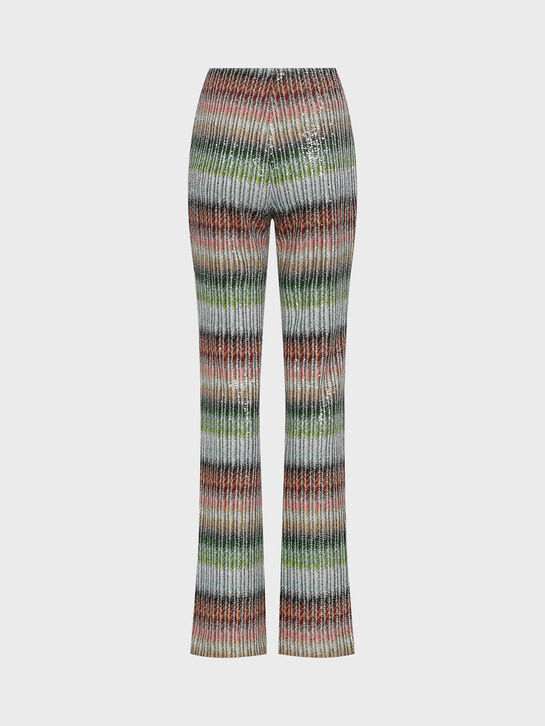 Брюки с люрексом и узором &quot;зигзаги&quot; Missoni | Фото 2