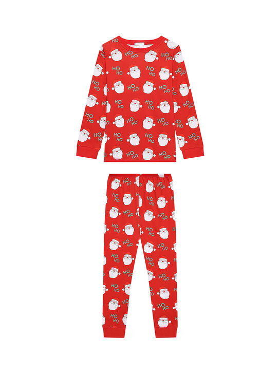 Пижама, сплошной принт Санта Lyda Baby | Фото 1