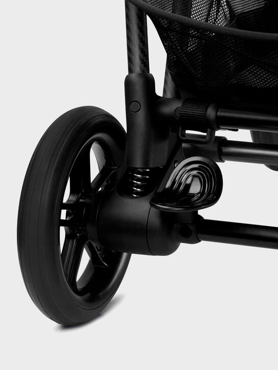Коляска прогулочная Melio Carbon Magic Black с дождевиком CYBEX | Фото 9