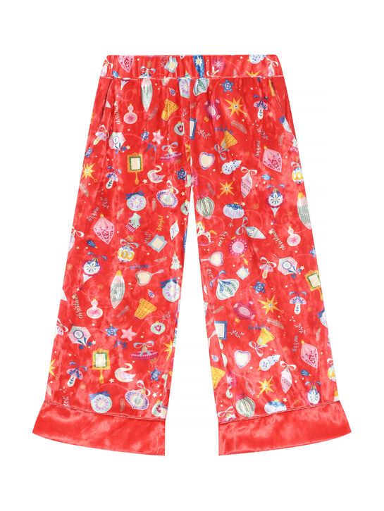 Пижама с принтом &quot;щелкунчик&quot;, красная Eirene | Фото 4