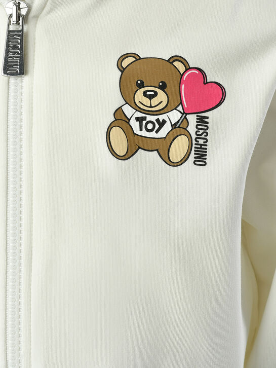 Спортивный костюм белого цвета Moschino | Фото 5