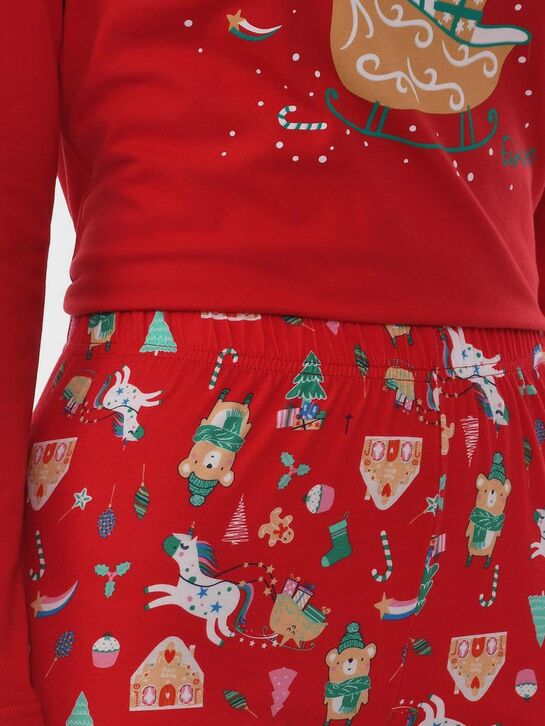 Пижама с принтом &quot;Веселая ночь&quot; Eirene | Фото 10