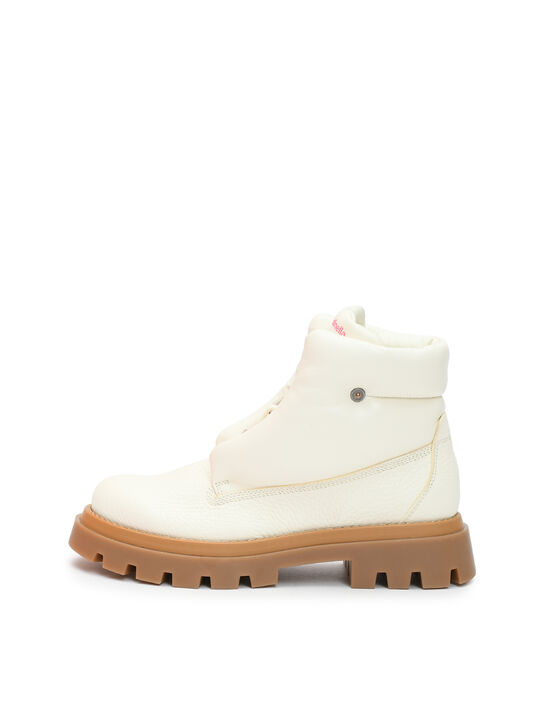 Ботинки с флисовой подкладкой, кремовые Rondinella | Фото 1