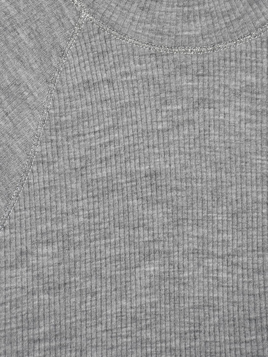 Джемпер из шерсти, серый Brunello Cucinelli | Фото 3