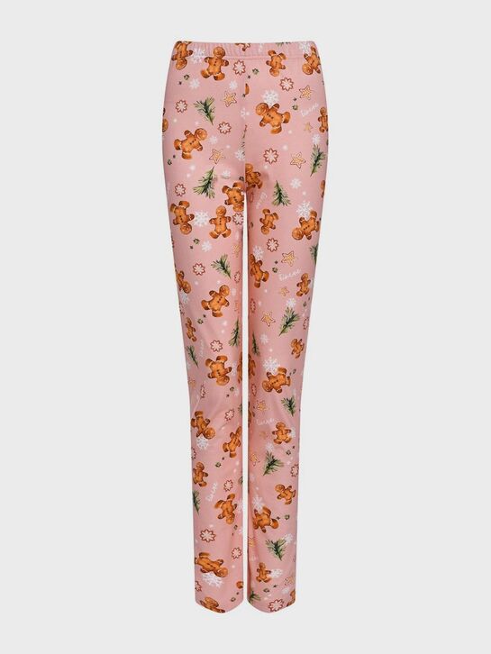 Пижама с принтом &quot;имбирный пряник&quot; Eirene | Фото 9