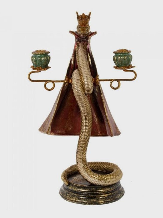 Подсвечник &quot;Змея&quot;, D свечи 2,5 см, 28x20x49 см TIANQIN ARTS AND CRAFTS | Фото 1