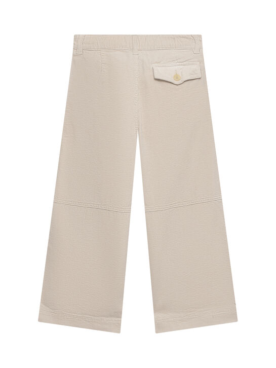 Брюки-палаццо, бежевые IL Gufo | Фото 2