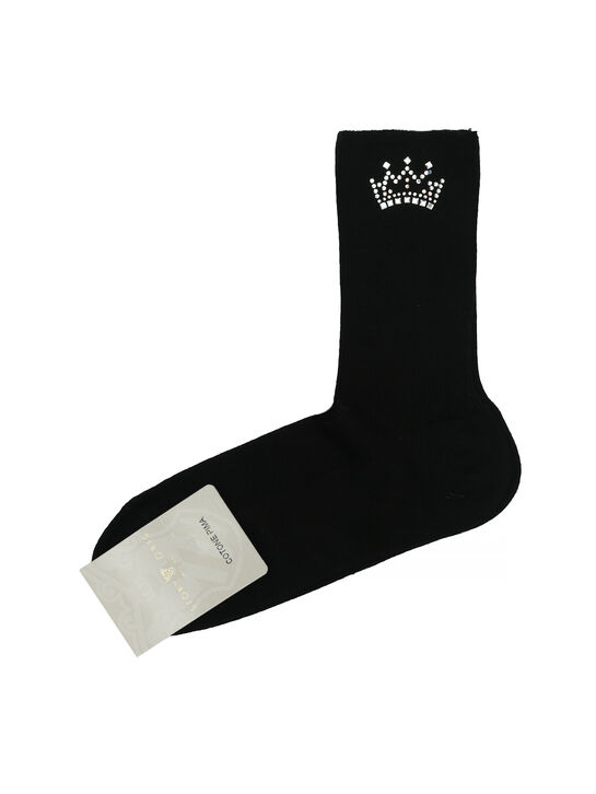 Носки с короной из стразов Story Loris | Фото 1