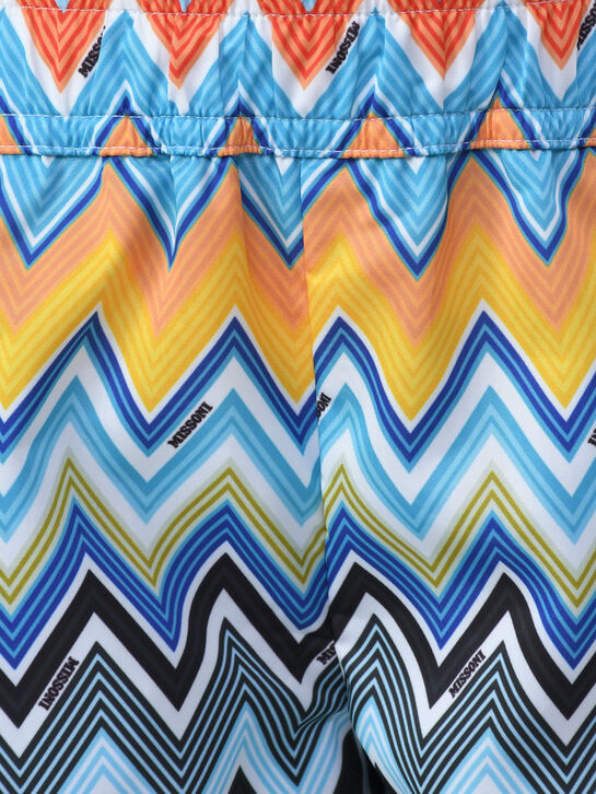 Шорты для купания принт зигзаги Missoni | Фото 4