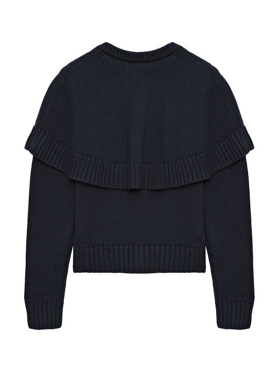 Кардиган с имитацией накидки Chloe | Фото 2