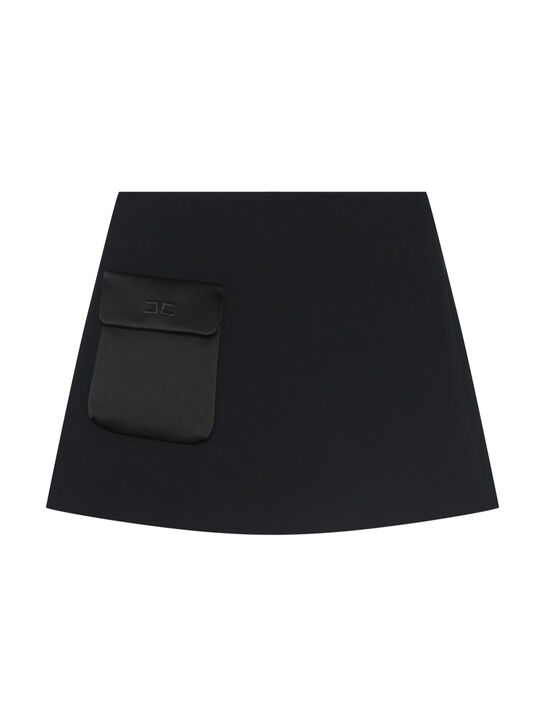 Юбка с накладным карманом Elisabetta Franchi | Фото 1