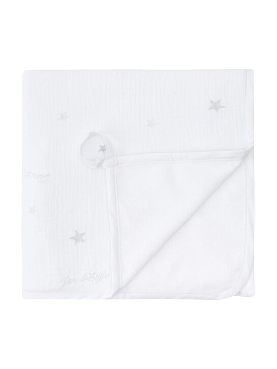 Непромокаемая пеленка 120x60 см, принт звезды Jan&Sofie | Фото 1