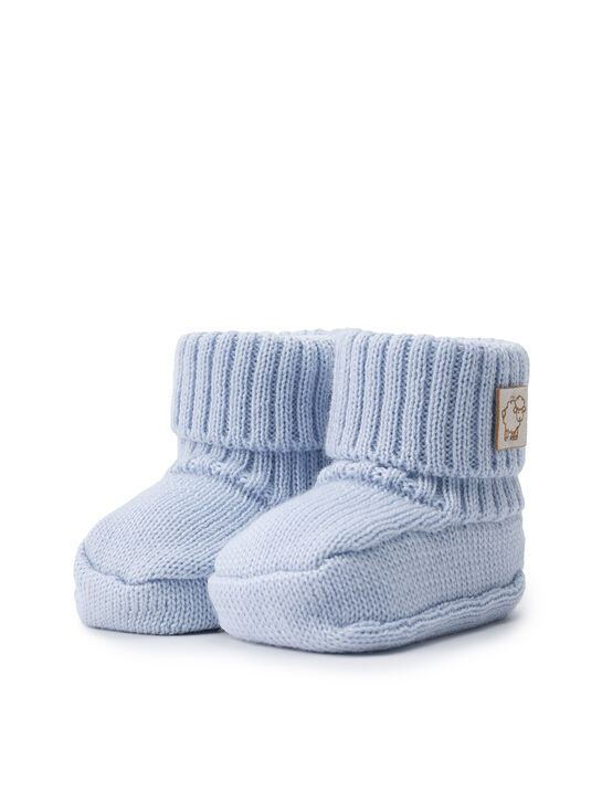 Пинетки из шерсти мериносов Maglificio di Verona | Фото 2