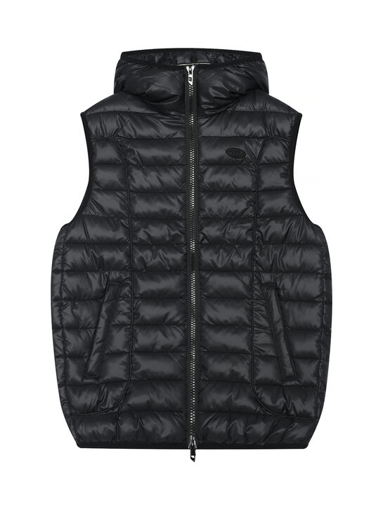 Жилет стеганый с капюшоном Diesel | Фото 1