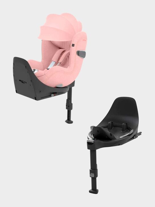 Автокресло Sirona T i-Size Plus Peach Pink в комплекте с базой T i-Size CYBEX | Фото 1