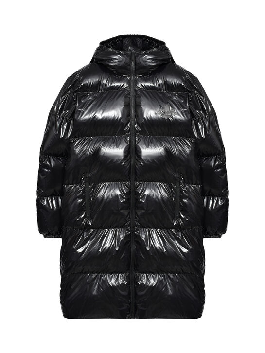 Пальто лакированное стеганое Dsquared2 | Фото 1