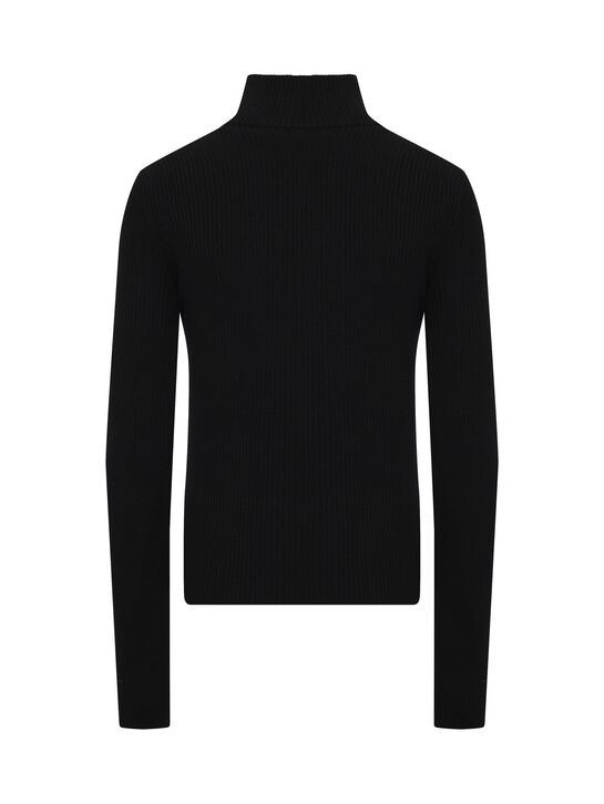 Джемпер с имитацией бра, черный Blumarine | Фото 6