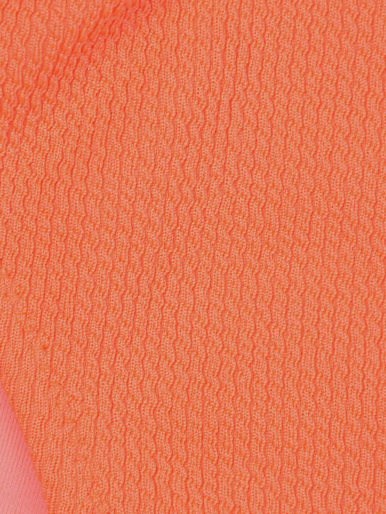 Плавки кораллового цвета с боковыми завязками NATAYAKIM | Фото 3