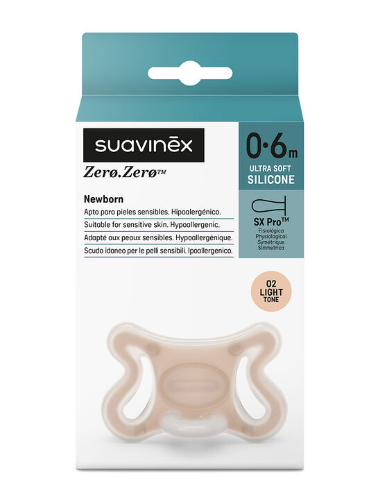 Пустышка силиконовая Zero.Zero 0-6 мес SX Pro PHYSIOLOGICAL Suavinex | Фото 1