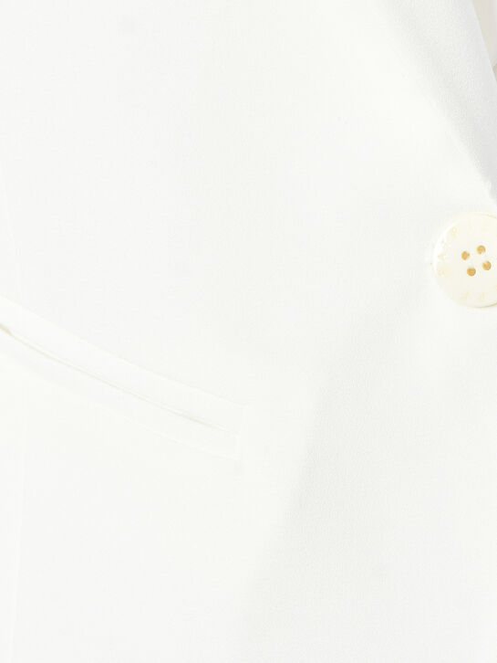 Укороченный однобортный жакет Patrizia Pepe | Фото 3