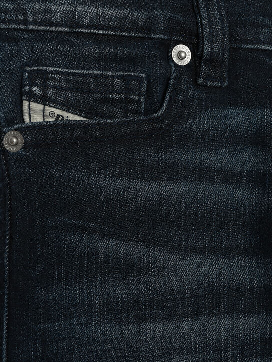 Джинсы с вышитым лого Diesel | Фото 3