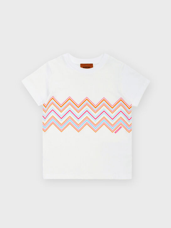 Футболка с принтом &quot;зигзаги&quot; Missoni | Фото 1