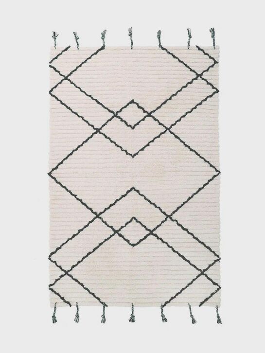 Коврик Nattiot Ковер VIKTOR BLACK S 100х150  | Фото 1