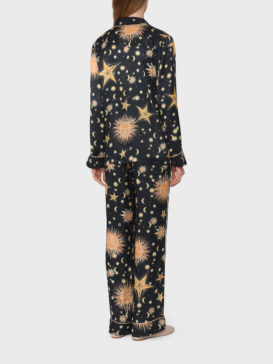 Комплект: рубашка и брюки, с принтом &quot;звездное небо&quot; Dan Maralex | Фото 4