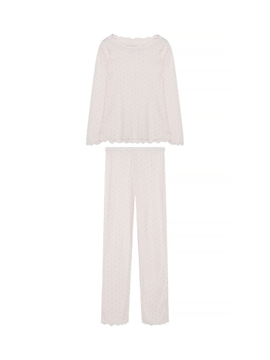 Пижама в мелкий горошек Sanetta | Фото 1