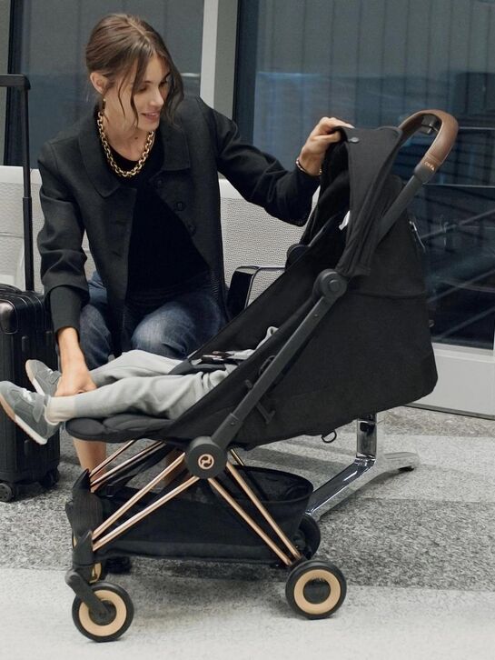 Коляска прогулочная Coya Rosegold Sepia Black CYBEX | Фото 12