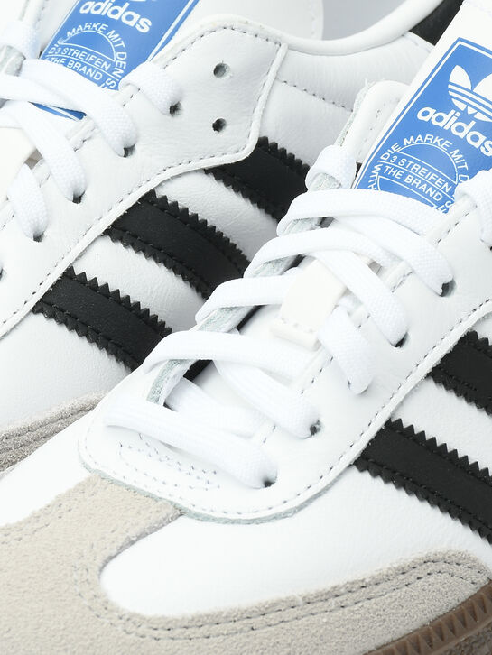 Кеды SAMBA, белые Adidas | Фото 7