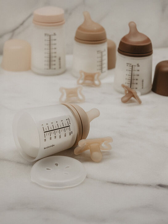 Антиколиковая силиконовая бутылочка Zero.Zero 270 мл, средний поток, от 3х мес Suavinex | Фото 2