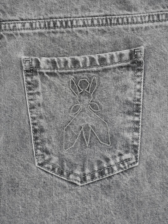 Джинсы широкие, серые Patrizia Pepe | Фото 3