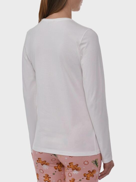 Пижама с принтом &quot;имбирный пряник&quot; Eirene | Фото 4