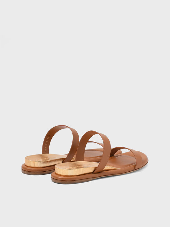 Сандалии Zep Blade, коричневые Casadei | Фото 3