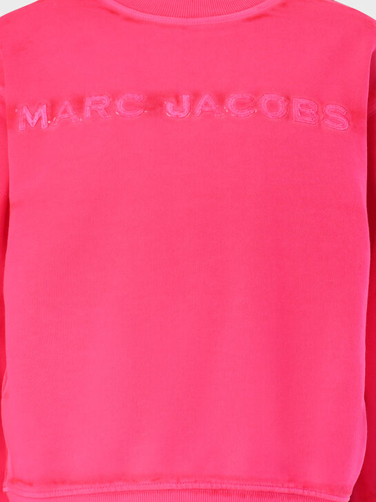 Свитшот с лого в тон Marc Jacobs | Фото 3