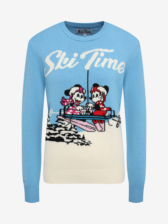 Джемпер с декором &quot;Ski Time&quot;, интарсия Saint Barth | Фото 1