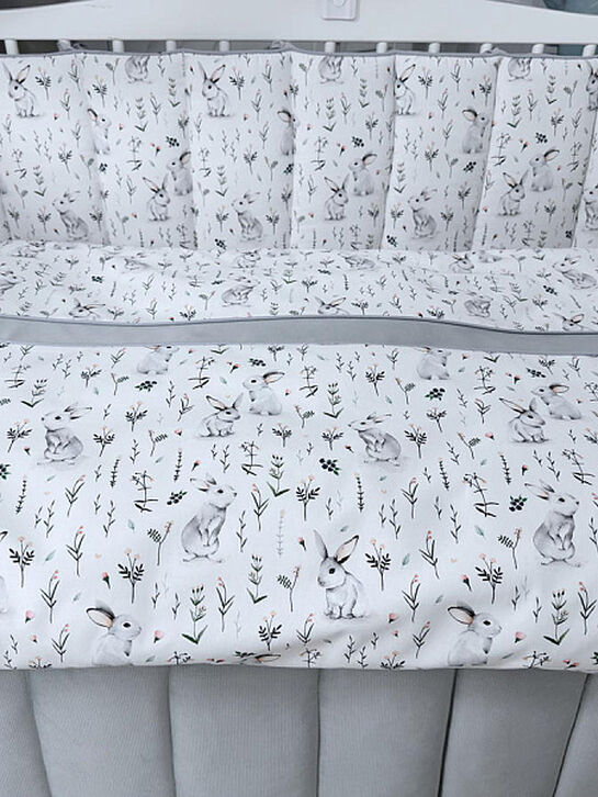 Комплект постельного белья Lepre Rabbits, 6 предметов  | Фото 7