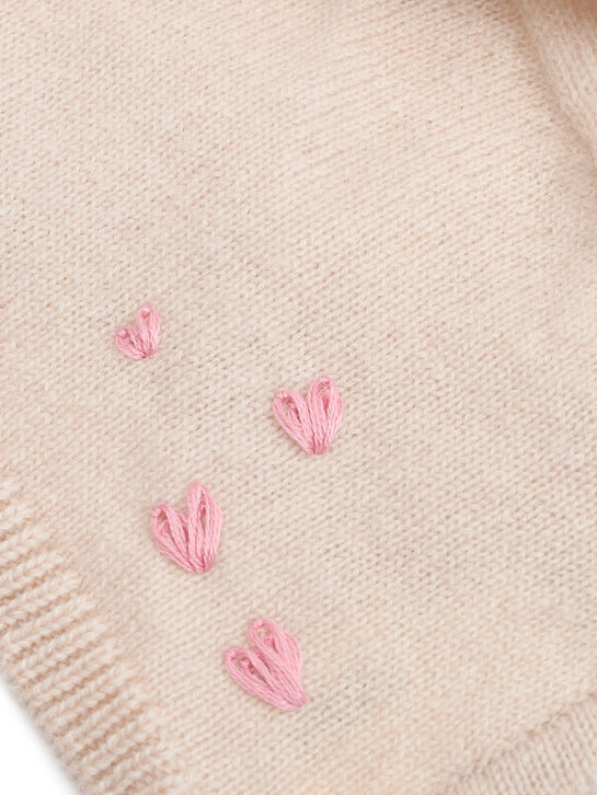 Чепчик с вышивкой, бежевый Born to Bloom | Фото 3