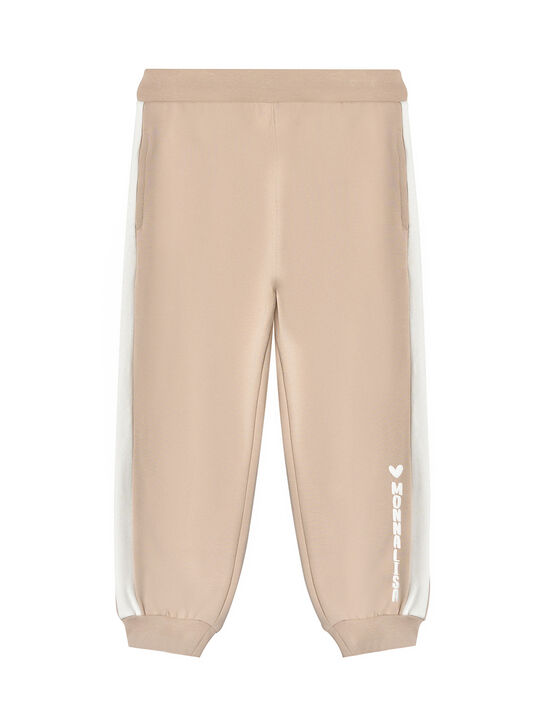 Костюм спортивный, принт мишка в стразах Monnalisa | Фото 4