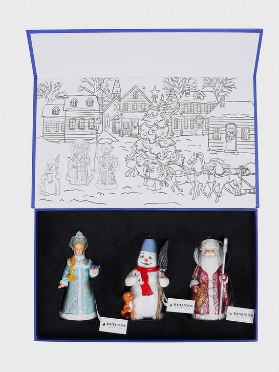 Набор елочных игрушек &quot;Сказочный Новый Год&quot; BERNES | Фото 8