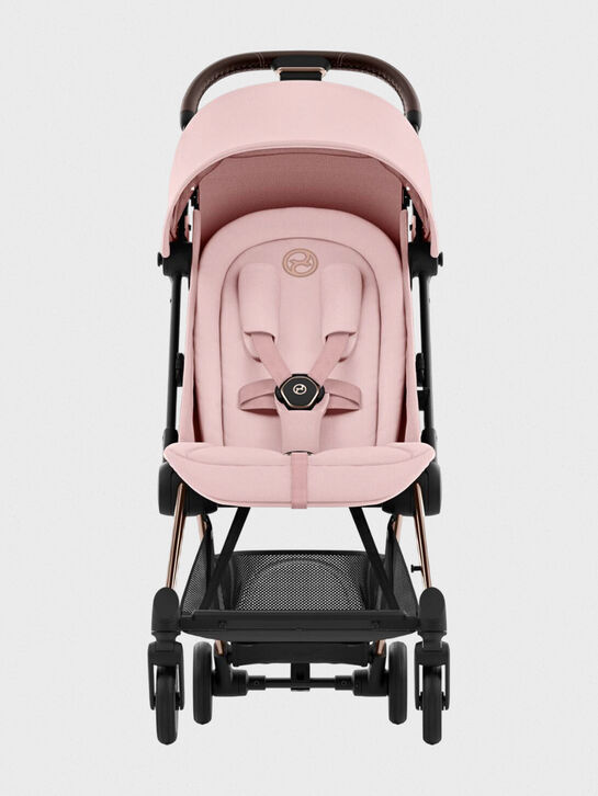 Коляска Coya Rosegold Peach Pink с дождевиком и бампером CYBEX | Фото 2
