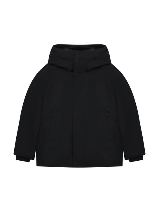 Куртка с капюшоном, черная Bomboogie | Фото 1