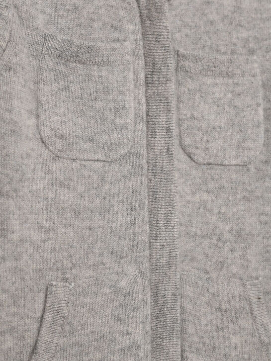 Комбинезон кашемировый, серый Oscar et Valentine | Фото 3